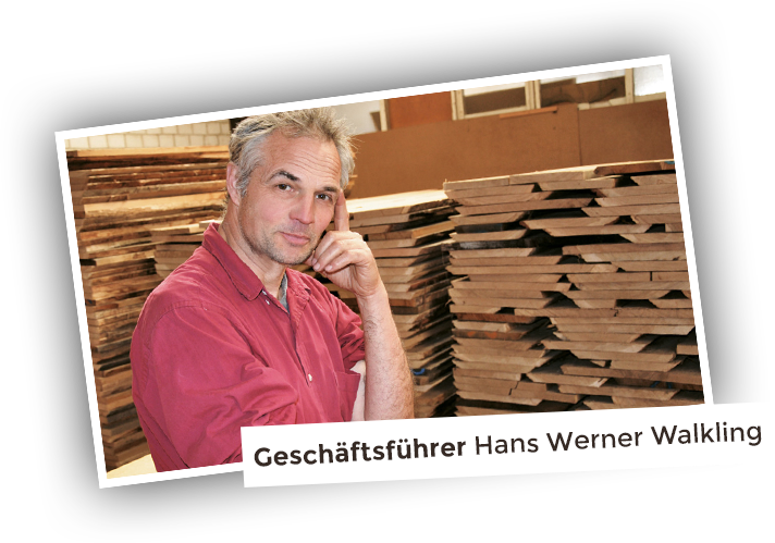 Geschäftsführer Hans Werner Walkling